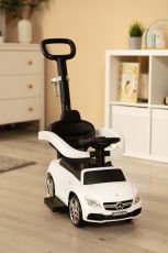 Машинка для катання Caretero (Toyz) Mercedes AMG C63 з батьківською ручкою White